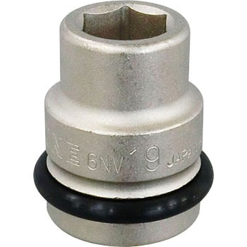 インパクト用ソケット(無電解ニッケルメッキ) TONE トネ (前田金属工業)