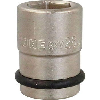 インパクト用ソケット(無電解ニッケルメッキ) TONE トネ (前田金属工業)