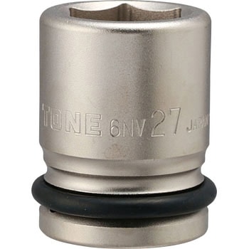 インパクト用ソケット(無電解ニッケルメッキ) TONE トネ (前田金属工業)