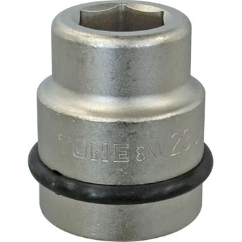 インパクト用ソケット(無電解ニッケルメッキ) TONE トネ (前田金属工業)