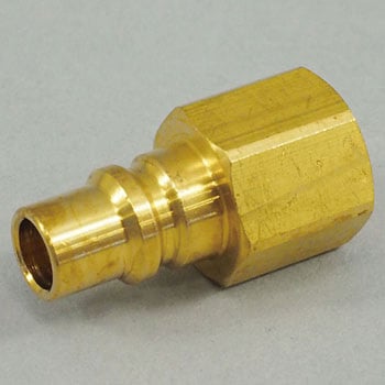 金型用カプラー プラグ (オネジ取付用) モノタロウ