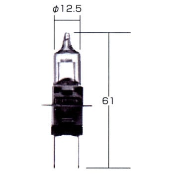 ハロゲンバルブ H3改 12V KOITO