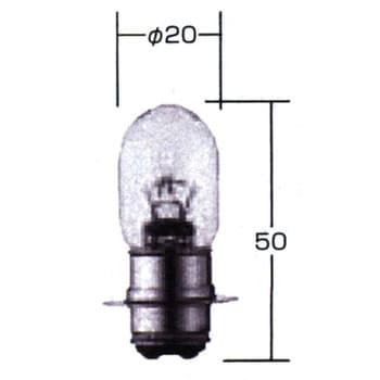 二輪車前照灯 12V