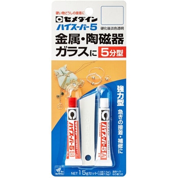 2液混合型接着剤 ハイスーパー5 5分型 セメダイン