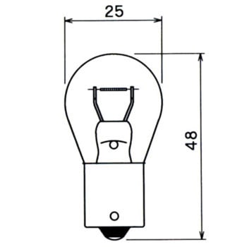 A3633 後退灯・方向指示灯・表示灯用 12V フォーカス(FOCUS) 34923411