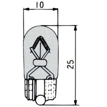 カラーバルブ(ウェッジベース 12V) フォーカス(FOCUS)