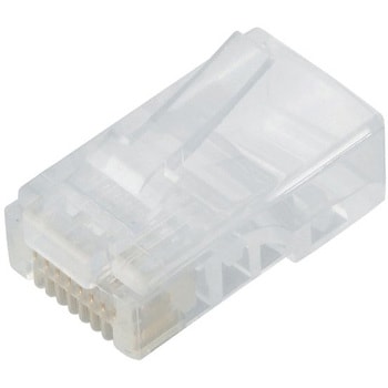 LD-RJ45TY100 RJ45コネクタ ヨリ線対応 100個入 エレコム 規格