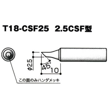 交換こて先 T18シリーズ 白光
