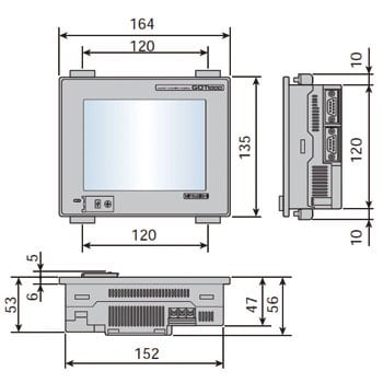 GT1155-QSBD GT11 5.7型QVGA 1台 三菱電機 【通販モノタロウ】