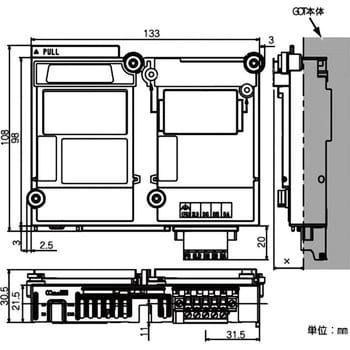 GT15-J61BT13 GOT1000・2000シリーズ用 CC-Link通信ユニット 1個 三菱電機 【通販モノタロウ】