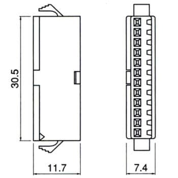 SMP-12V-NC 中継接続用コネクタ SMシリーズ プラグハウジング 1パック