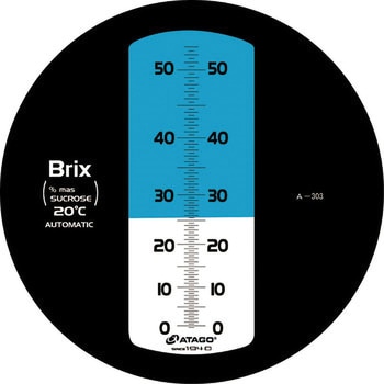 手持屈折計(自動温度補正・防水機能付) アタゴ 手持ち式塩分濃度計