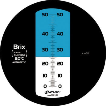 MASTER-50H 手持屈折計(自動温度補正・防水機能付) 1台 アタゴ 【通販