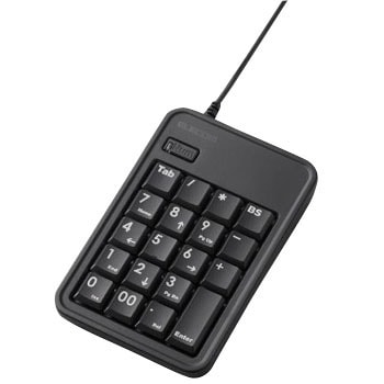 TK-TCM003BK コンパクトUSBテンキーボード 1個 エレコム 【通販 