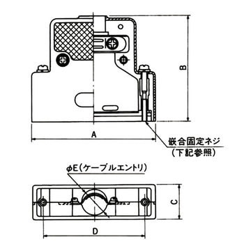 D-subコネクタ金属フード電磁障害(EMI)対策型 JAE(日本航空電子工業)