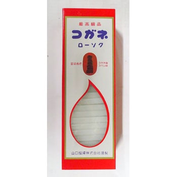 コガネ オオバコ ダルマ 225G 山口蝋燭