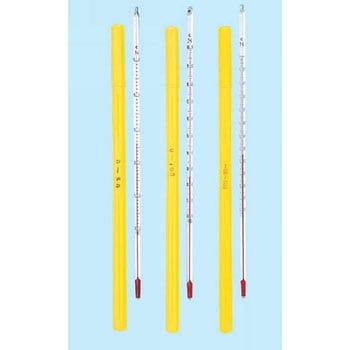 アルコール棒状温度計 三商