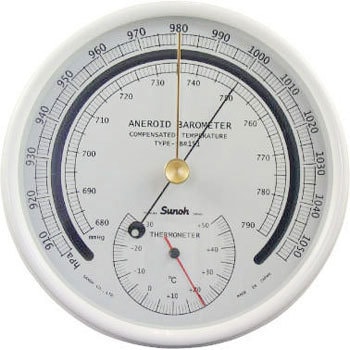 アネロイド型気圧計