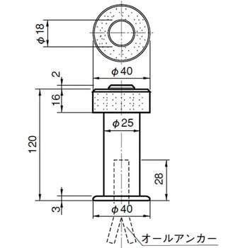 ハイロン床付戸当り ACE(エース/モリギン)