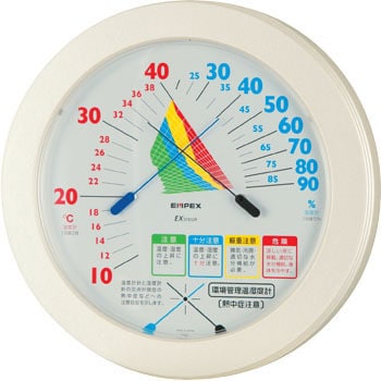 Tm 24 環境管理温 湿度計 熱中症注意 1個 エンペックス気象計 通販サイトmonotaro