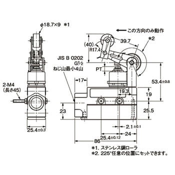 汎用封入スイッチ(側面取り付け形) ZE/XE オムロン(omron)