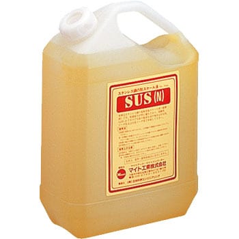 SUS-N-4L スケーラ焼け取り用電解液(弱酸性) 1本(4L) マイト工業株式
