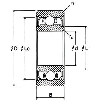 RI-518ZZ RSeries V[hWAʎ NMB(~lxA) P tbg JIS0 35111851