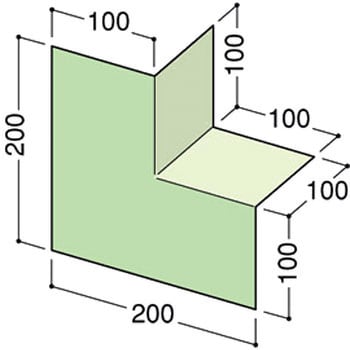 WTBK200X200X100mm ウェザータイト(バルコニー用) 1個 フクビ化学