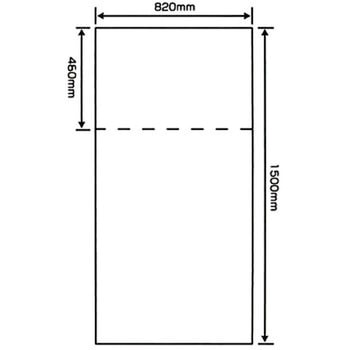 ノンスリップシートカバー  ポリエチレン製 フロント用 0.03mm モノタロウ