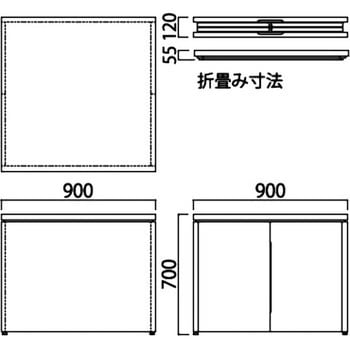 折りたたみ式展示台座 MuSE(タキヤ)