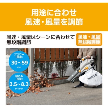ブロワバキューム 京セラ(旧RYOBI電動工具)