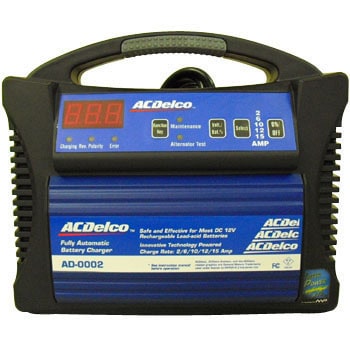 バッテリー充電器 12v Acdelco バッテリー充電器 通販モノタロウ Ad 0002