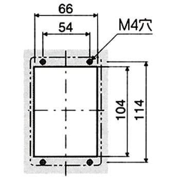 DKFW233 動力用押釦開閉器 防水埋込形 大日製作所 極数3