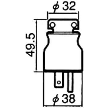 接地2P15A125V タフキャップ パナソニック(Panasonic) 標準/平刃プラグ