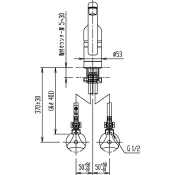 SF-HE420SX シングルレバー混合水栓 ノルマーレ 1個 LIXIL(INAX