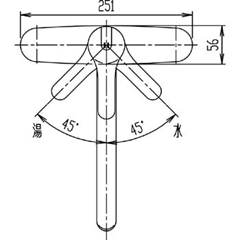 SF-HB430S シングルレバー混合水栓(13mm) 1個 INAX(LIXIL