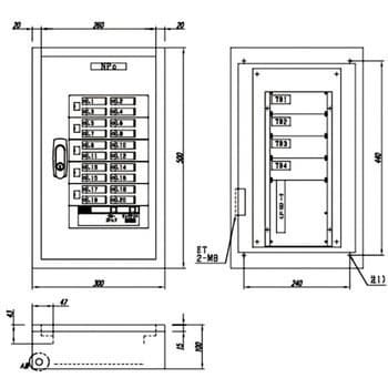 SAC20TMEN 電子式警報盤(無電圧接点受用) 1面 内外電機 【通販サイト