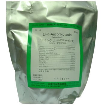 アスコルビン酸(ビタミンC) 1本(500g) ノーブランド 【通販モノタロウ】