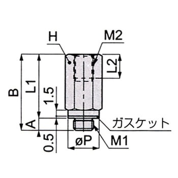 ミニマル継手 延長継手 PISCO(ピスコ)