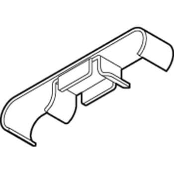 C型 天井付ダブルブラケット TOSO スチール製 幅19mm - 【通販 C型 天井付ダブルブラケット TOSO スチール製 幅19mm - 【通販