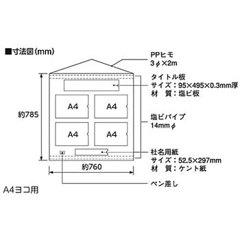 フリー掲示板 屋内用 ユニット 【通販モノタロウ】