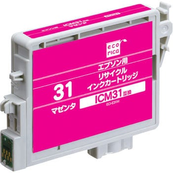 ECI-E31M リサイクルインク EPSON対応 IC31 1個 エコリカ 【通販サイト