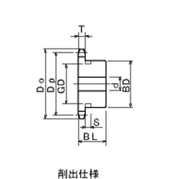 NK50B42 標準スプロケット 50B形 1個 片山チエン(KANA) 【通販サイト