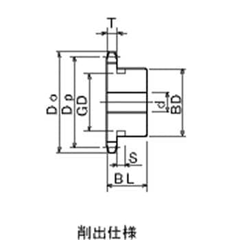 標準スプロケット 100B形