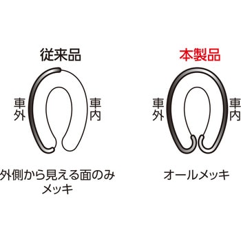 オールメッキモール シルバーメタ - 槌屋ヤック