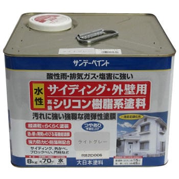 サイディング外壁用シリコン樹脂系塗料 サンデーペイント 【通販