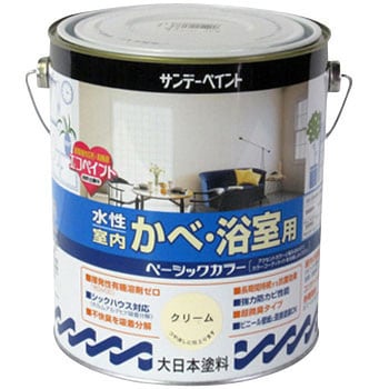 水性室内かべ・浴室用ベーシックカラー サンデーペイント
