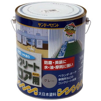 水性コンクリートフロア用 サンデーペイント