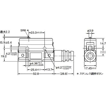 一般用基本スイッチ Z 基準形 omron(オムロン)