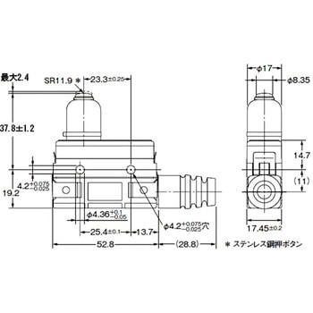 一般用基本スイッチ Z 基準形 omron(オムロン)